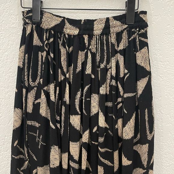 Orvis Tan & Black A Line Skirt Size 10 - Picture 5 of 8